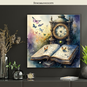 Synchronicity Embodied Mysticism Spirituality  Poster