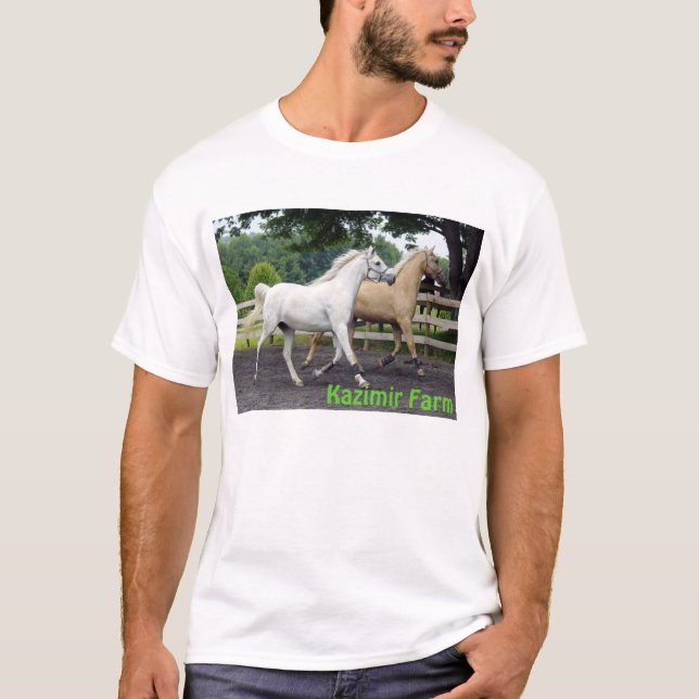 Synchronised Horses T-Shirt (Front)