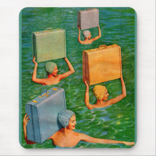 synchronised sea travel mouse pad