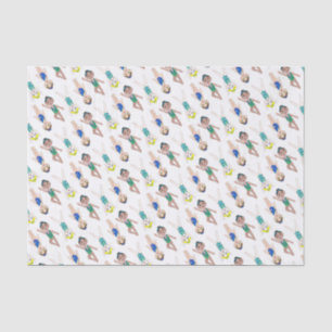 Synchronised Swimmer Girls Swim Team Synchro Tissue Paper