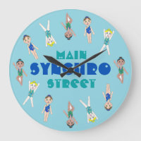 Synchronised Swimmer Pool Synchro Swimming Girls