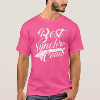 Synchronised Swimming Best Synchro Coach T-Shirt