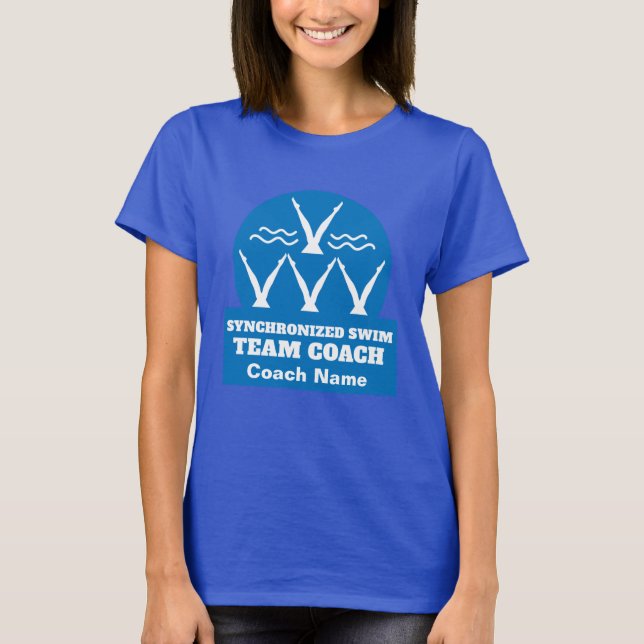 Synchronised Swimming Team T-Shirt (Front)