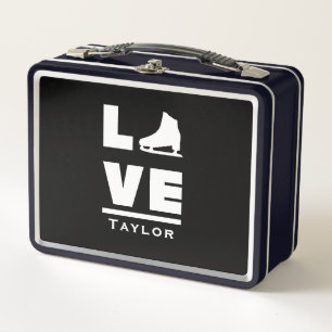 Synchronous Love And Live Figure Skating Metal Lunch Box