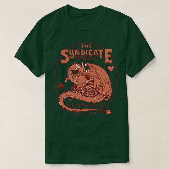 Syndication Brewing Co classique T-Shirt (Design Front)