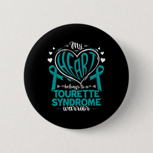 Syndrome Tourette Syndrome Awareness  6 Cm Round Badge