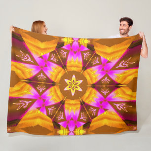 Synergy Jasmine 2  Fleece Blanket