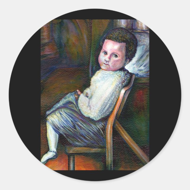 Synesthesia Classic Round Sticker (Front)