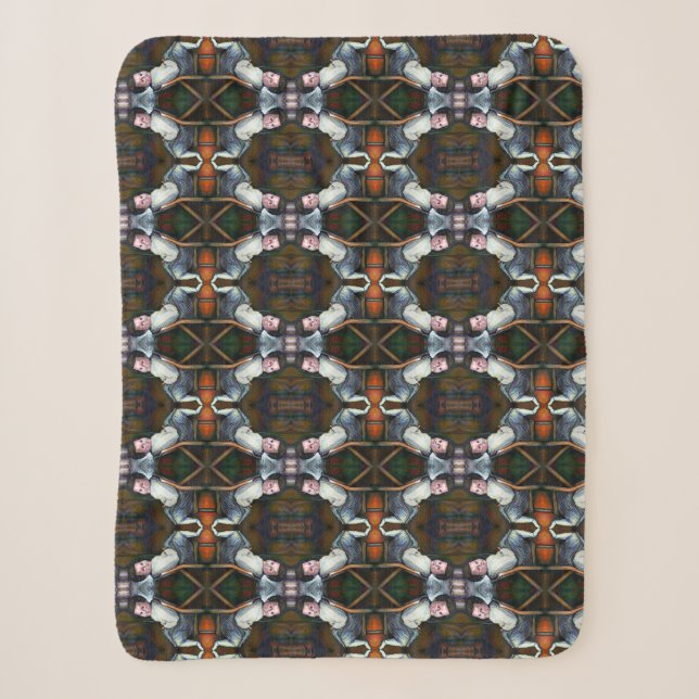 Synesthesia Sherpa Blanket (Front)