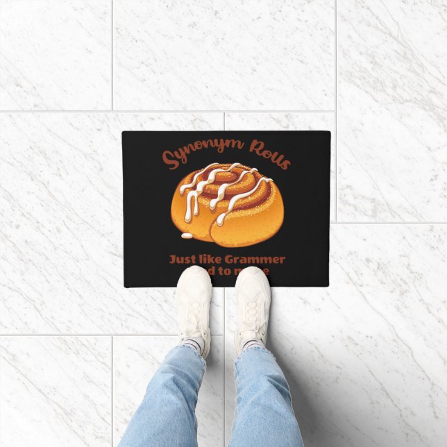 Synonym Rolls Just Like Grammer Used To Make Doormat (Indoor)