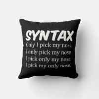 Syntax Funny Nose Picking