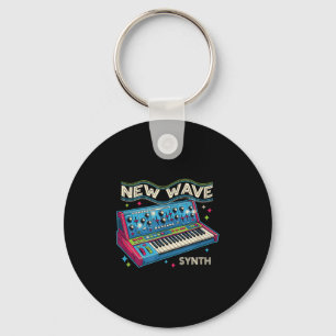 Synth-p New-wave-music Dark-wave 80s - 90s Synthes Key Ring