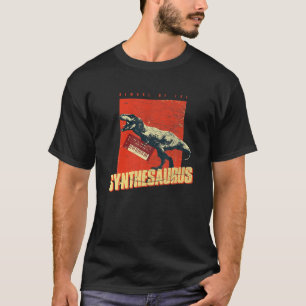 Synthesaurus Analog Synth Techno Synthesizer ADSR T-Shirt