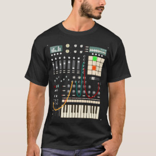 Synthesizer And Drum Machine By Mewzeek T T-Shirt