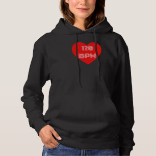 Synthesizer I Love 128 Bpm For Dance Fans Hoodie