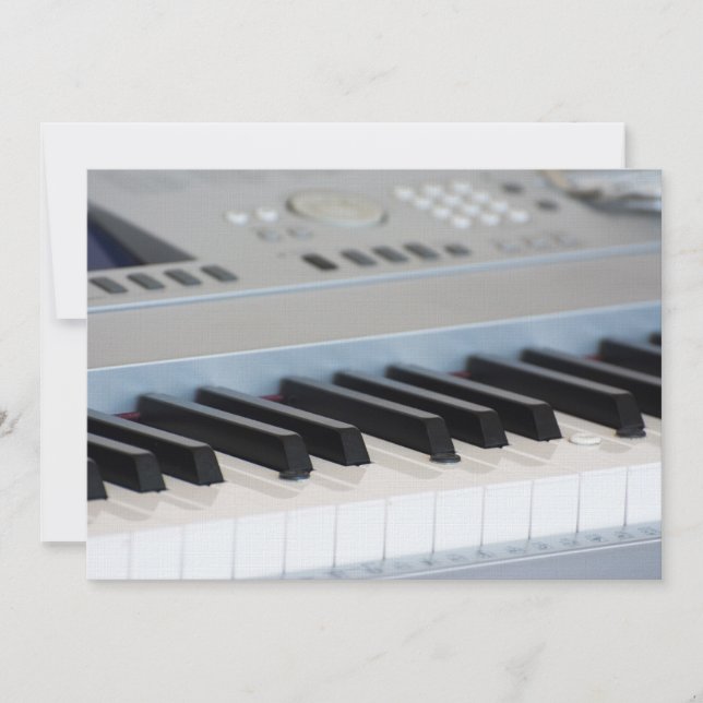 Synthesizer keyboard (Front)