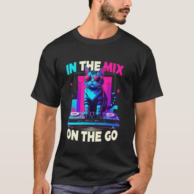 Synthesizer Musician Synth DAW T-Shirt (Front)