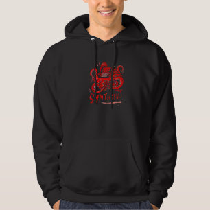 Synthesizer Octopus Analogue Dj Nerd Producer Daw Hoodie