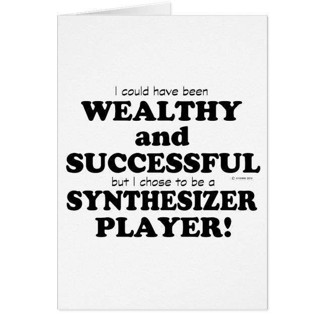 Synthesizer Wealthy & Successful (Front)