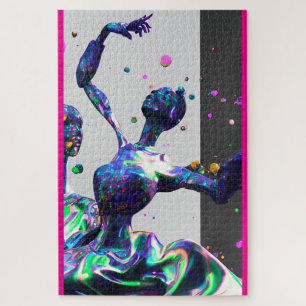 Synthographic Ballet Winner Jigsaw Puzzle