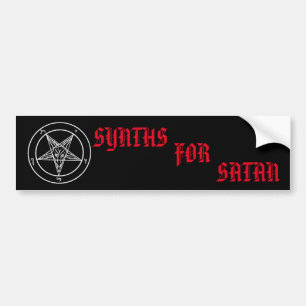 Synths For Satan Sticker