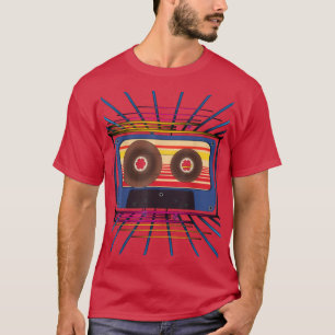 Synthwave 80s Music Lover Retro Vaporwave Art Cass T-Shirt