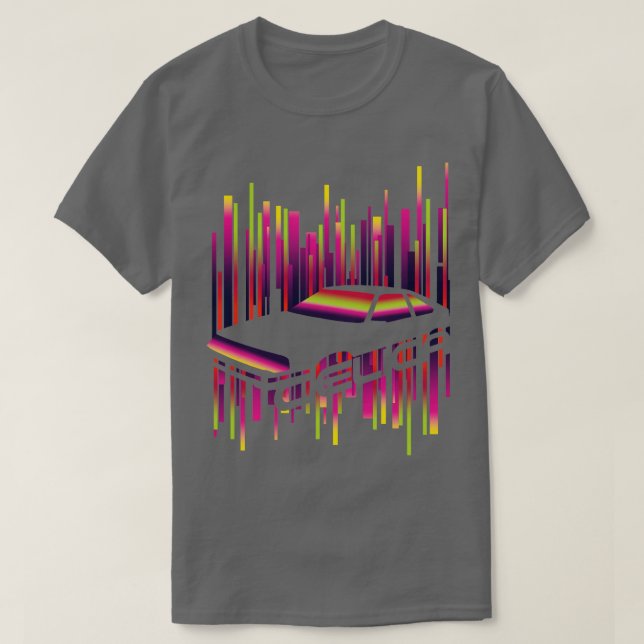Synthwave Celica  T-Shirt (Design Front)