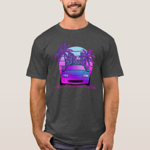 Synthwave Miata NB T-Shirt