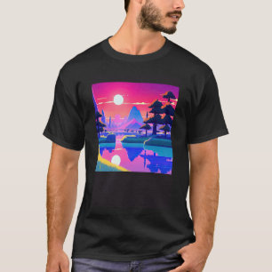 Synthwave outrun retrowave futuresynth sci fi  11 T-Shirt
