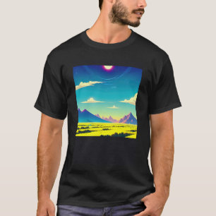 Synthwave outrun retrowave futuresynth sci fi  15 T-Shirt