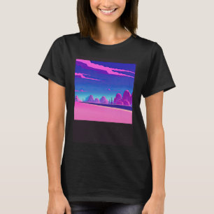 Synthwave outrun retrowave futuresynth sci fi 20 T-Shirt