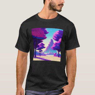 Synthwave outrun retrowave futuresynth sci fi 22 T-Shirt