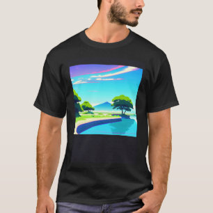 Synthwave outrun retrowave futuresynth sci fi 32 T-Shirt