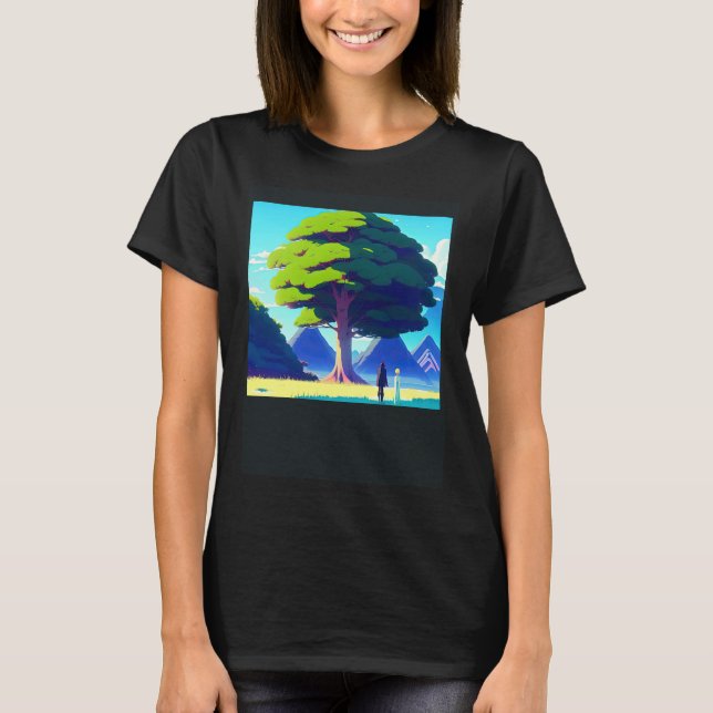 Synthwave outrun retrowave futuresynth sci fi  37 T-Shirt (Front)