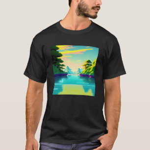 Synthwave outrun retrowave futuresynth sci fi  3 T-Shirt