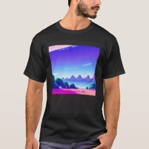 Synthwave outrun retrowave futuresynth sci fi 47 T-Shirt