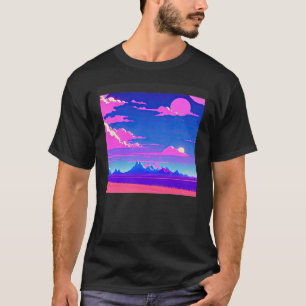 Synthwave outrun retrowave futuresynth sci fi  51 T-Shirt