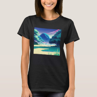 Synthwave outrun retrowave futuresynth sci fi  82 T-Shirt