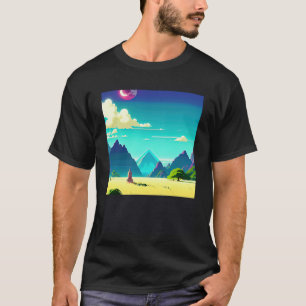 Synthwave outrun retrowave futuresynth sci fi T-Shirt