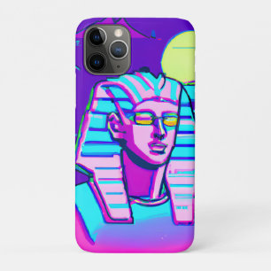 Synthwave Pharaoh Case-Mate iPhone Case