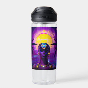 Synthwave Pharaoh Water Bottle