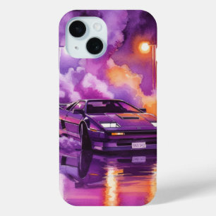 Synthwave Retro Future Hyper Car Phone Case