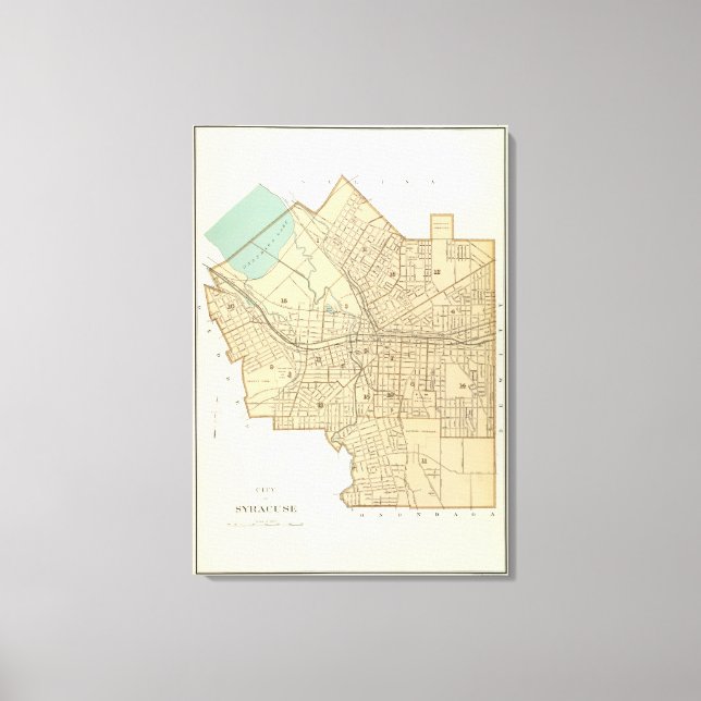 Syracuse Canvas Print (Front)
