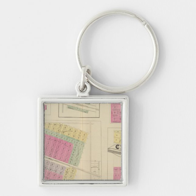 Syracuse, Coolidge, Hudson, Loco, Kansas Key Ring (Front)