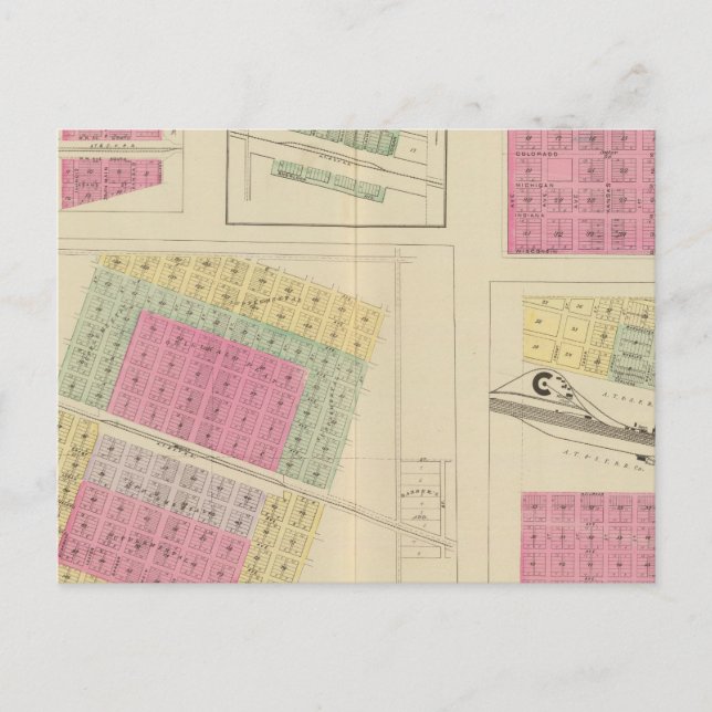 Syracuse, Coolidge, Hudson, Loco, Kansas Postcard (Front)