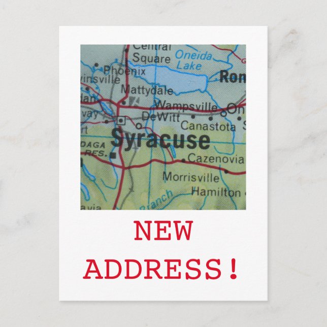 Syracuse New Address announcement (Front)