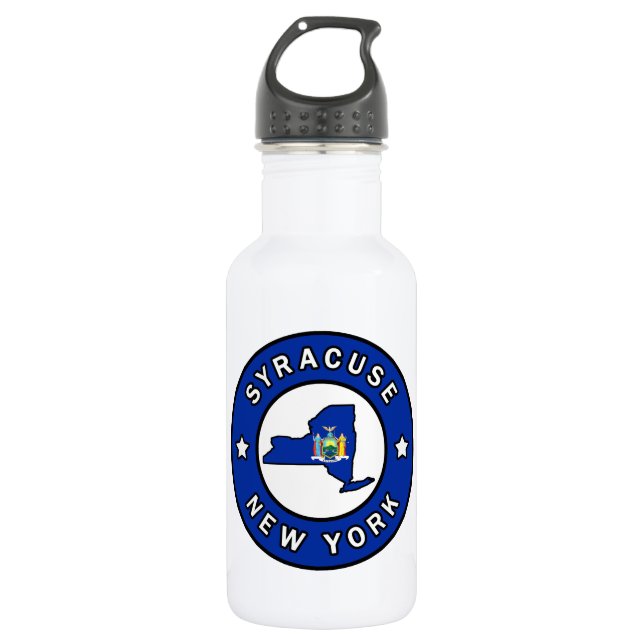 Syracuse New York 532 Ml Water Bottle (Front)