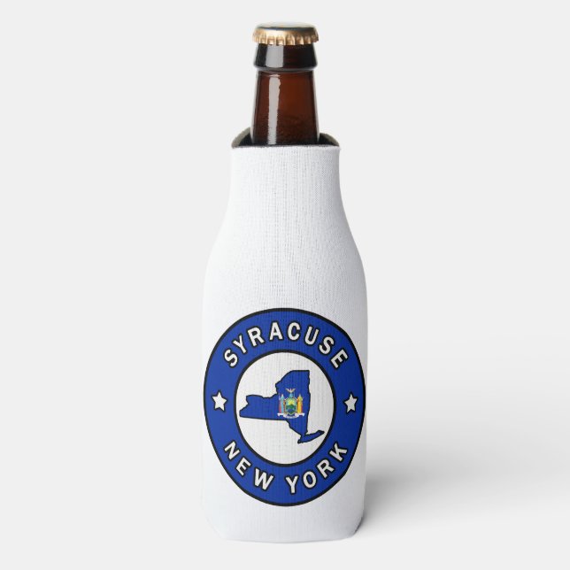 Syracuse New York Bottle Cooler (Bottle Front)