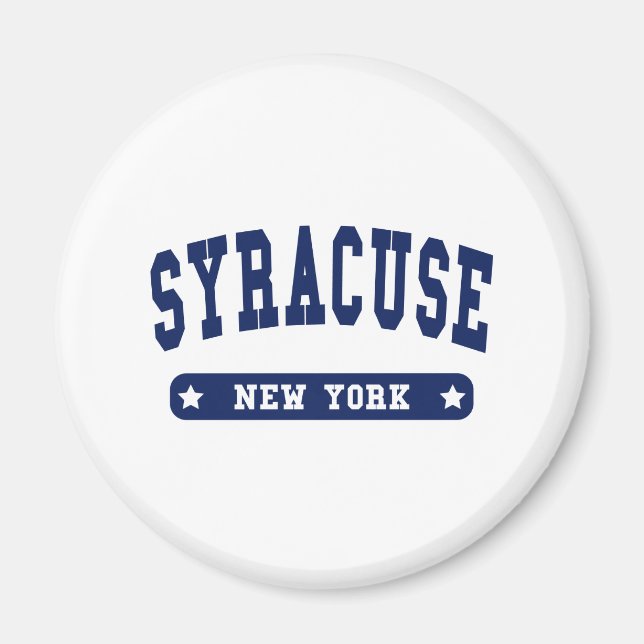 Syracuse New York College Style tee shirts Magnet (Front)