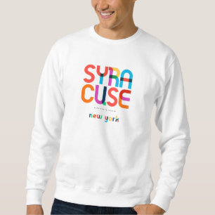 Syracuse New York Mid Century, Pop Art, Sweatshirt